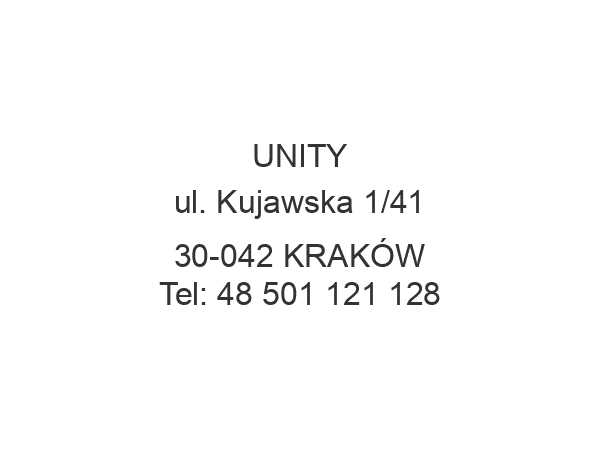 UNITY ul. Kujawska 1/41 